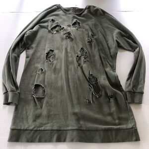 Happiness Los Angeles Green Hustlers Gonna Hustle Sweatshirt Dress L/XL